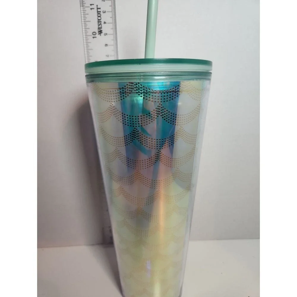 Starbucks Iridescent Mermaid Scale Tumbler Cup Summer 2020